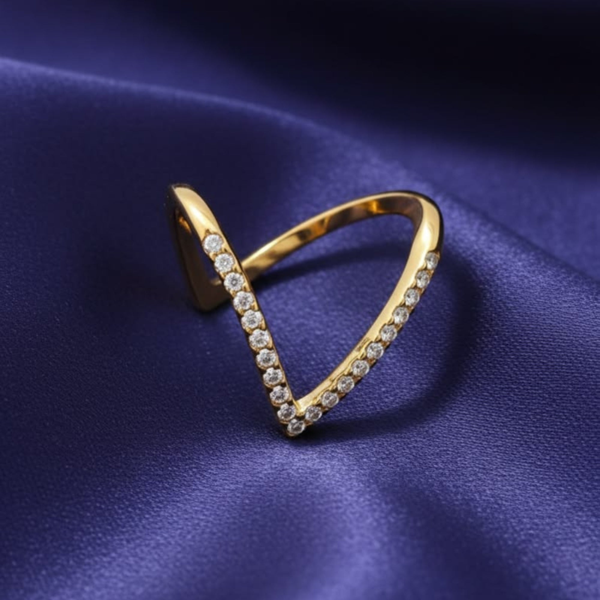 Twin Gleam Ring