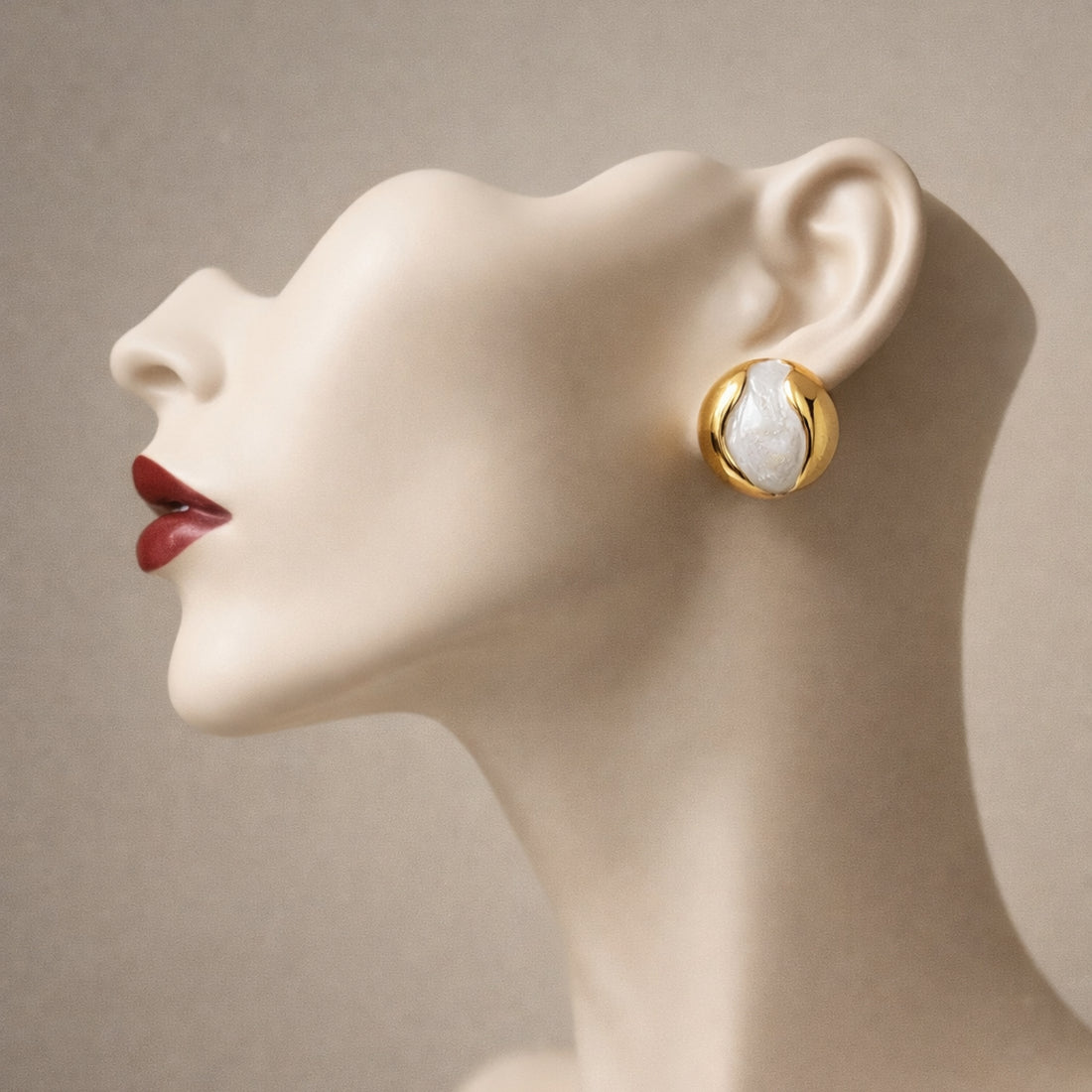 Molten Pearl Studs