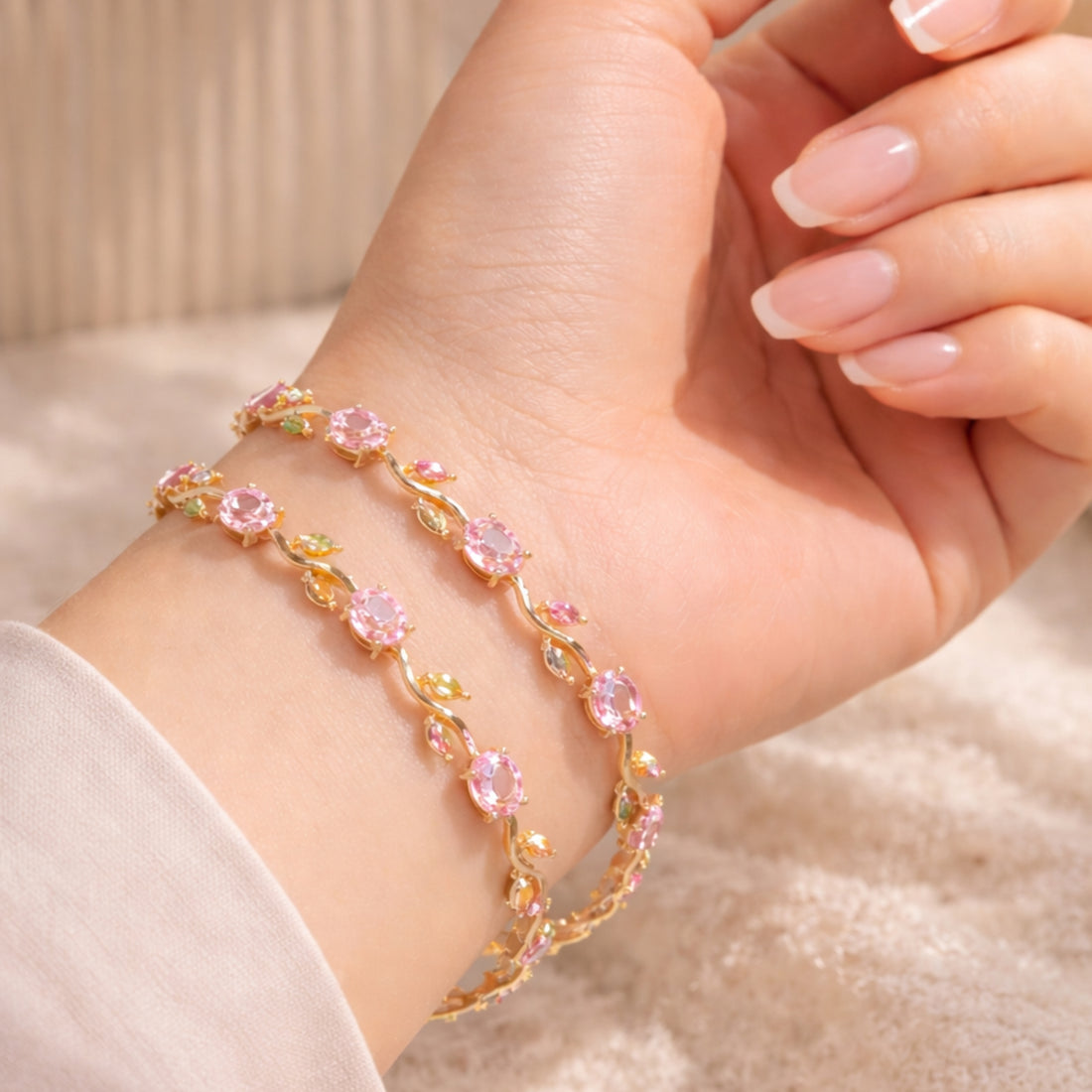 Rosé Vine Luxe Bracelet
